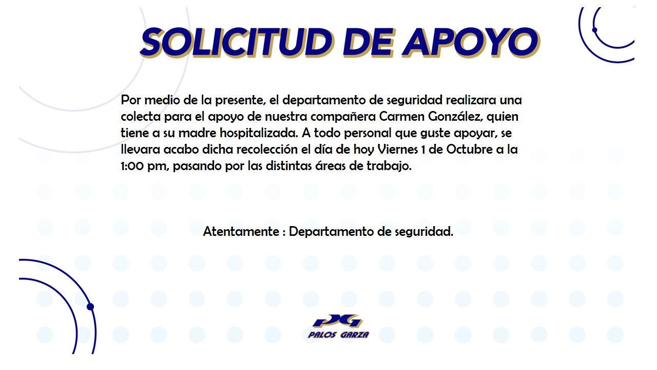 Apoyo - Carmela González